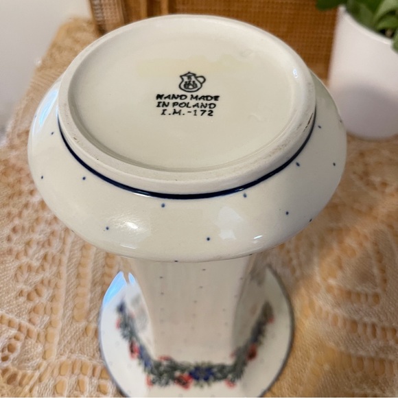 Ceramika Artystyczna Polish Pottery Vase - Picture 8 of 9